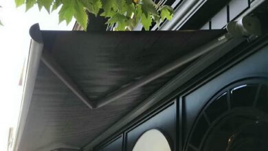 سایبان برقی در بندر انزلی