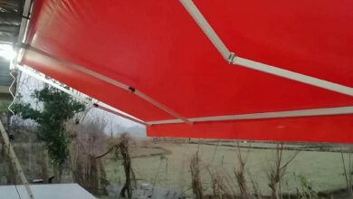 سایبان برقی در نظرآباد