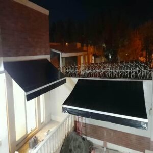 سایبان برقی در بندر لنگه