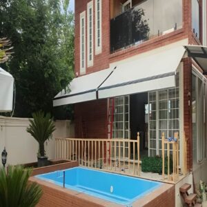 سایبان برقی در طالقان