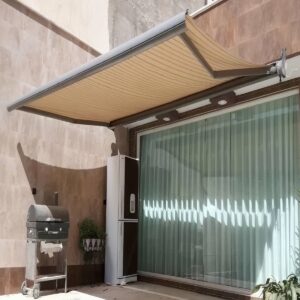 سایبان برقی مقاوم برای فضاهای صنعتی سایبان برقی مقاوم برای فضاهای صنعتی