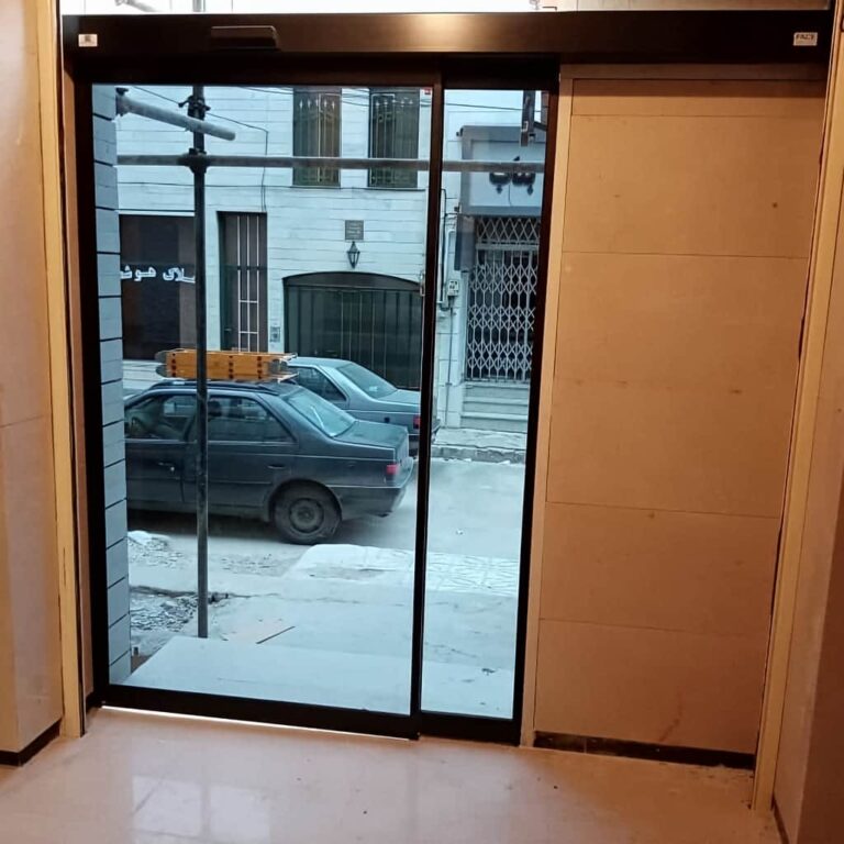 قیمت درب شیشه ای اتوماتیک تلسکوپی