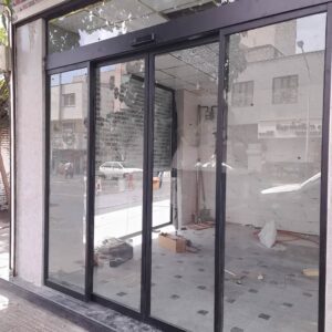 فریم مقاوم درب اتوماتیک شیشه ای فریم مقاوم درب اتوماتیک شیشه ای