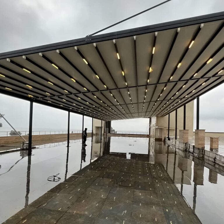 سقف متحرک برقی سفارشی