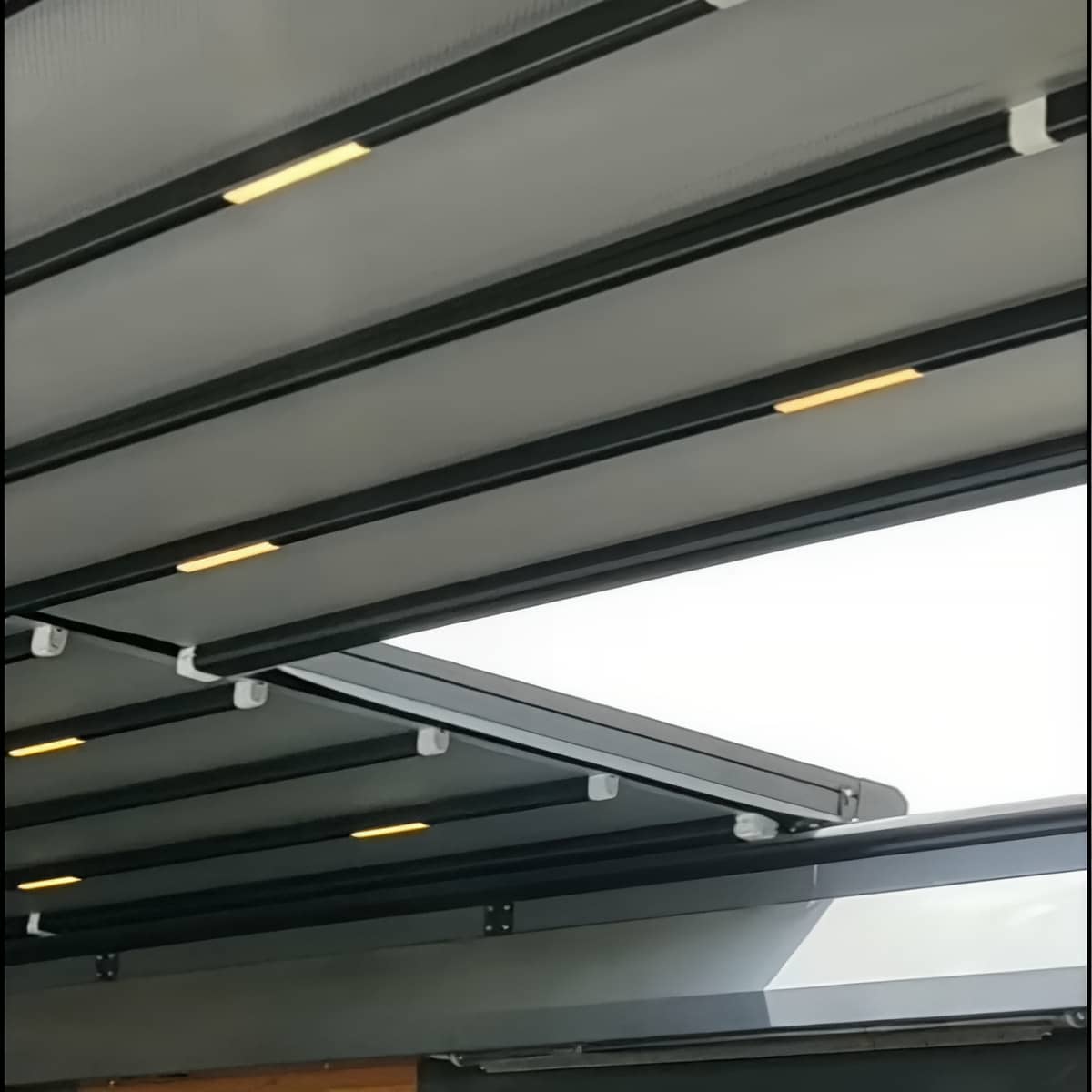 سقف برقی متحرک با موتور استاندارد
