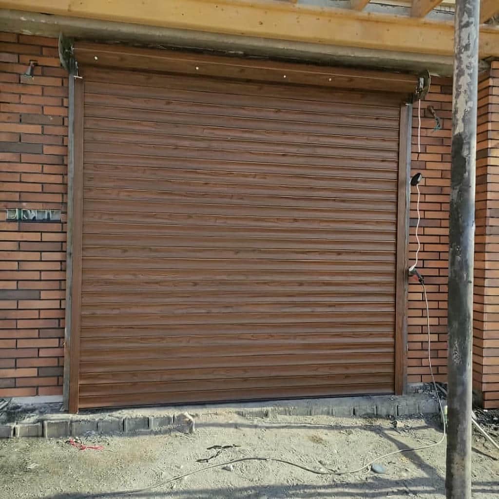 کارخانه کرکره برقی صنعتی با شفت تقویت شده دهانه بزرگ