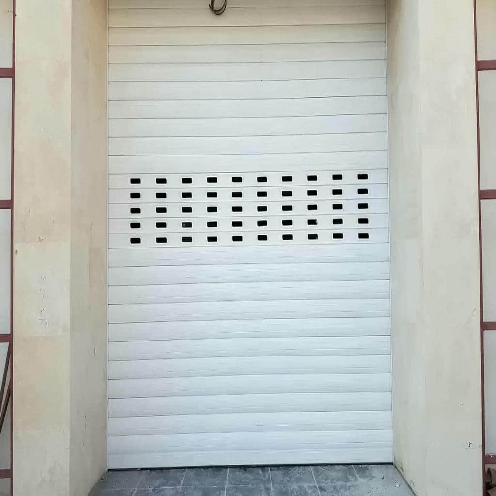 کارخانه کرکره برقی صنعتی با فتوسل ایمنی مسیر تردد