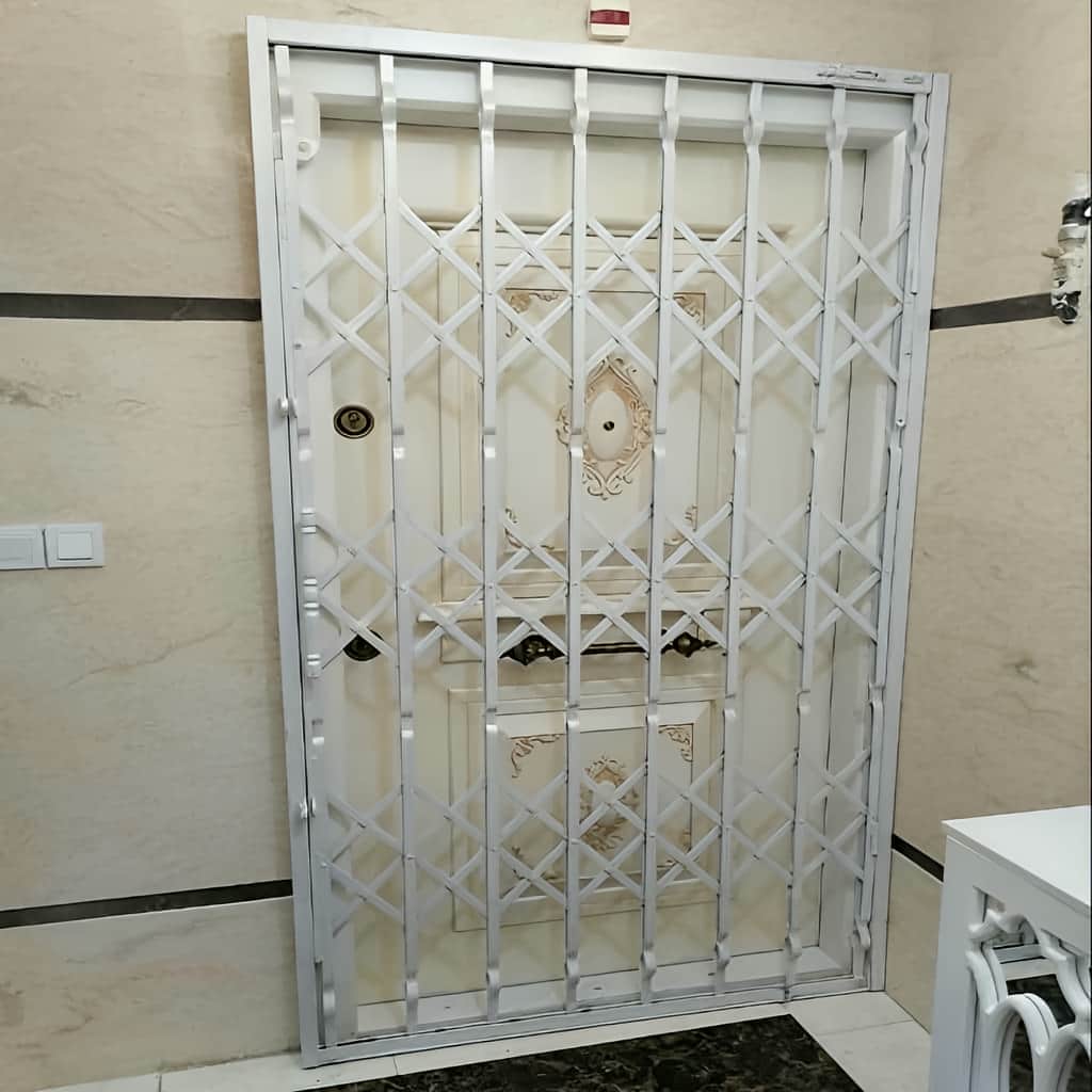7 مدل حفاظ آکاردئونی آهنی سه لوزی