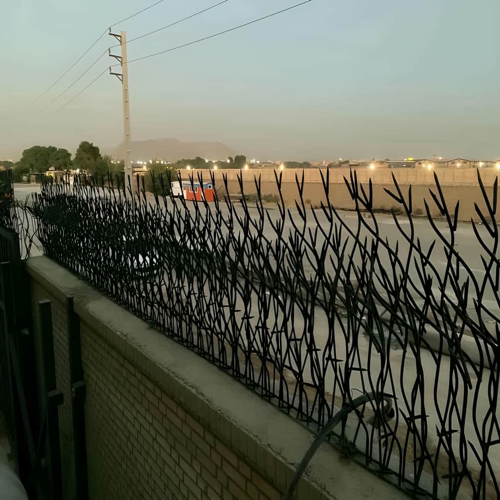 9 نمونه حفاظ بوته ای دیوار پرتراکم