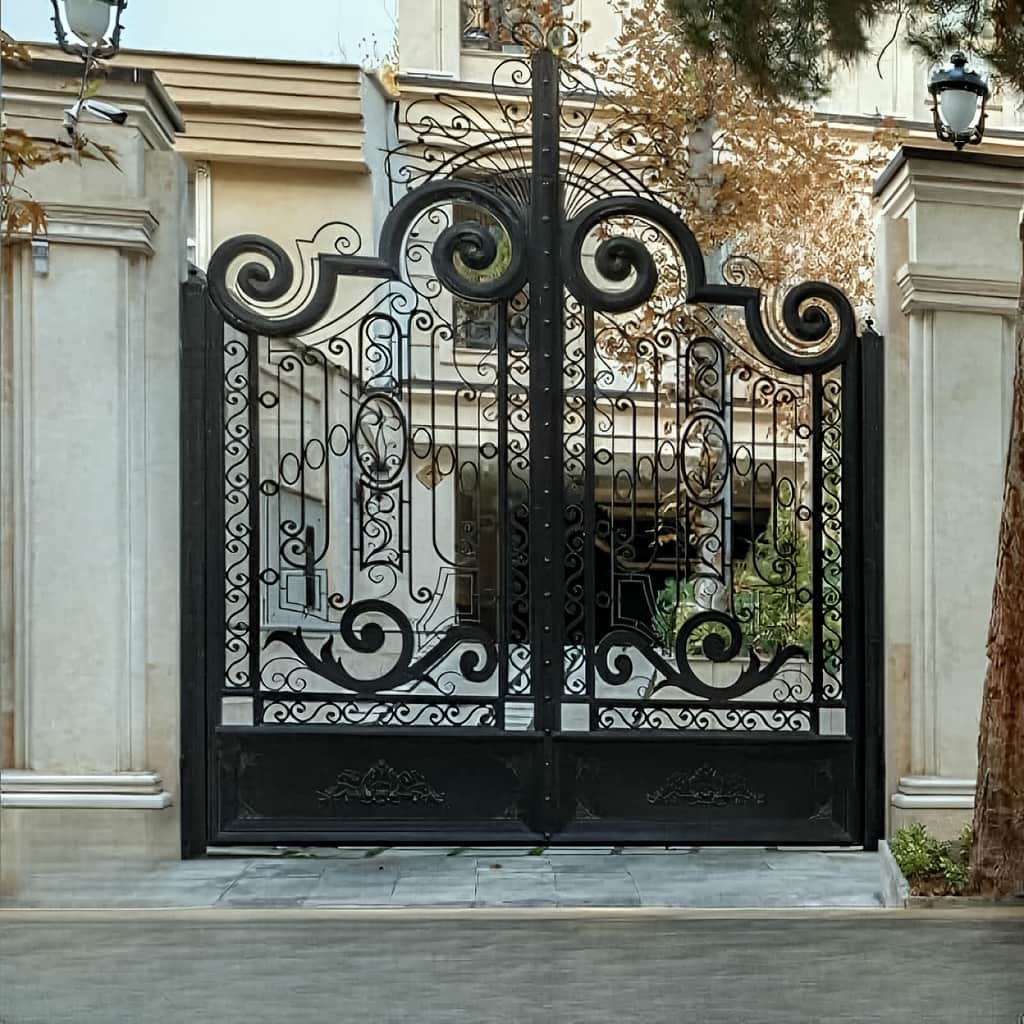 اجرای درب شاسی سنگین مناسب ورودی خودرو