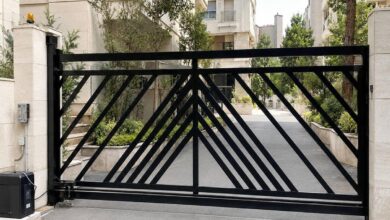 12 طرح جک درب دو لنگه لولایی