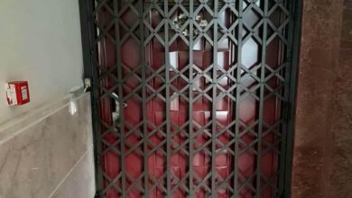 13 مدل درب حفاظ فلزی ورودی واحد