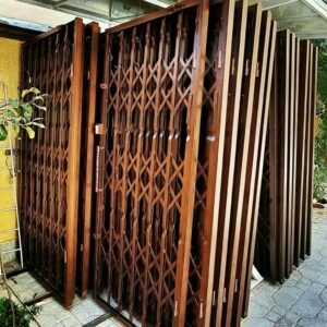 14 طرح درب آکاردئونی طرح دار لوزی