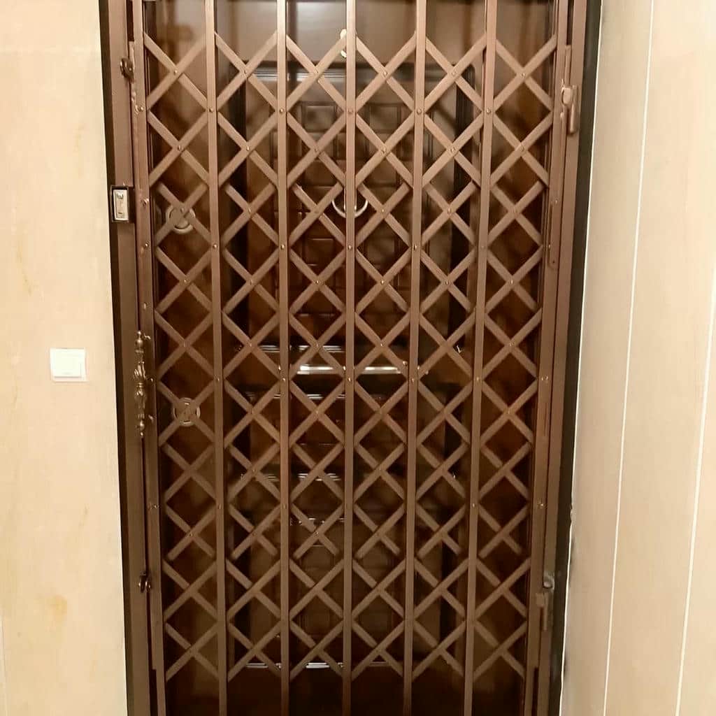 ساخت حفاظ آکاردئونی لوزی تسمه پهن چهار گل