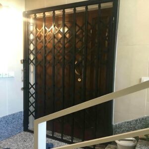 9 مدل حفاظ آکاردئونی درب واحد مسکونی