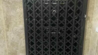 14 طرح حفاظ آکاردئونی کم جا راهرو