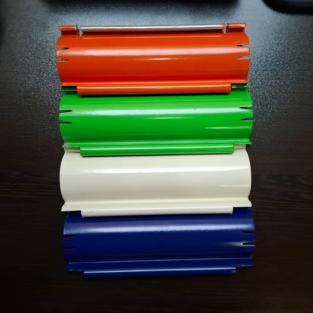 اجرای کرکره آلومینیومی دو پل برای مجتمع پرتردد