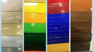 11 نمونه ریل کرکره برقی آلومینیومی