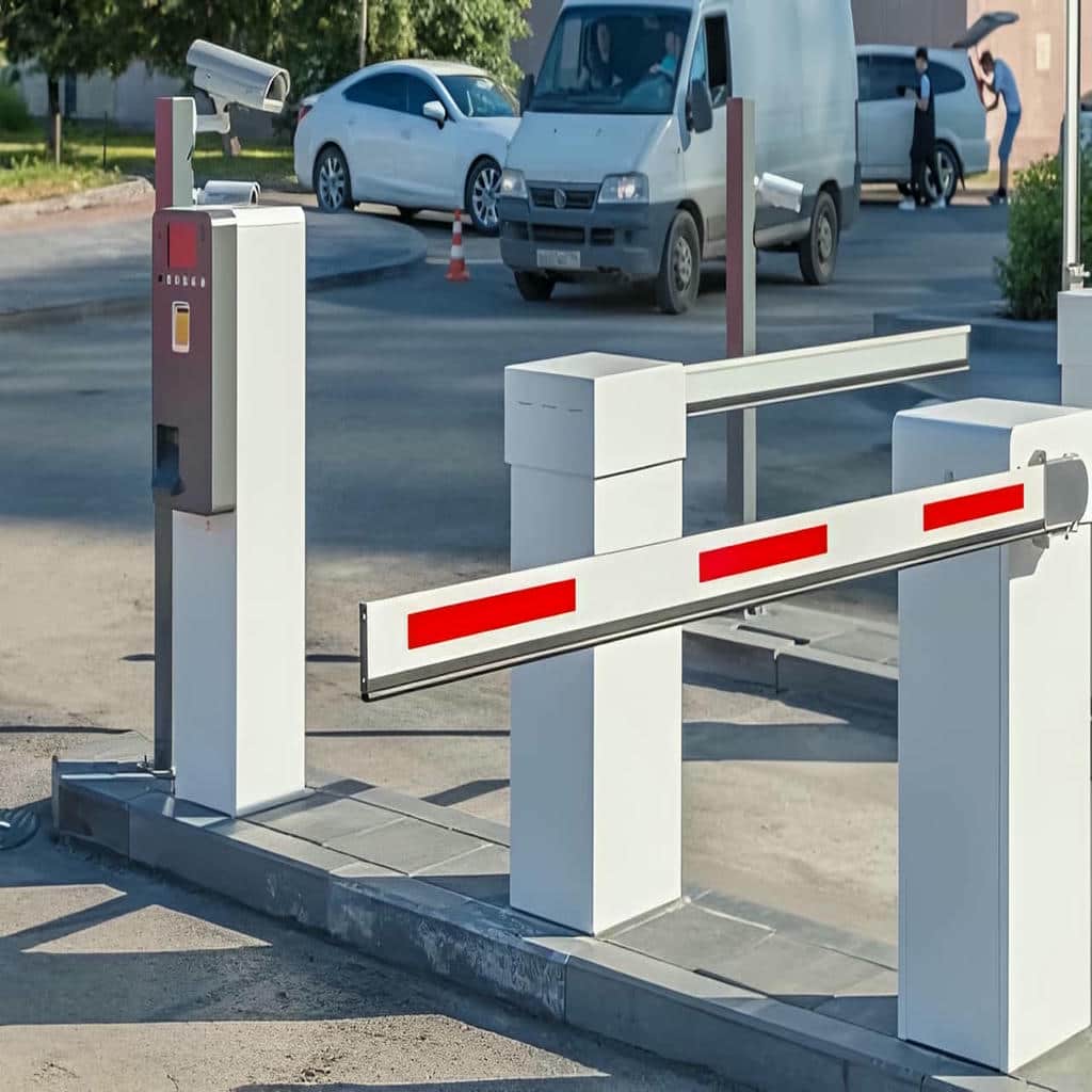 ساخت راهبند صنعتی بازوی بلند تلسکوپی