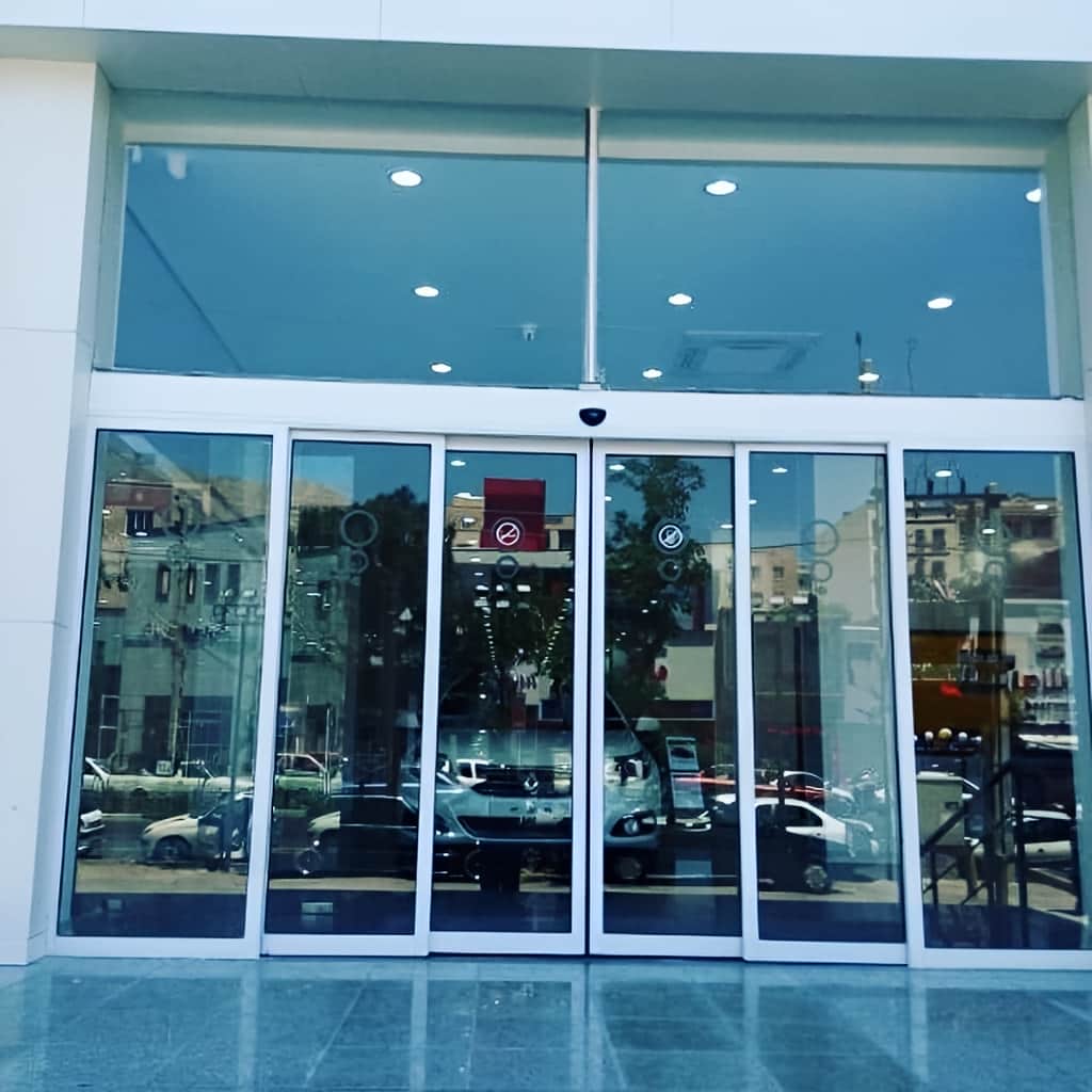خرید درب اتوماتیک شیشه ای کم صدا بر اساس کاربرد