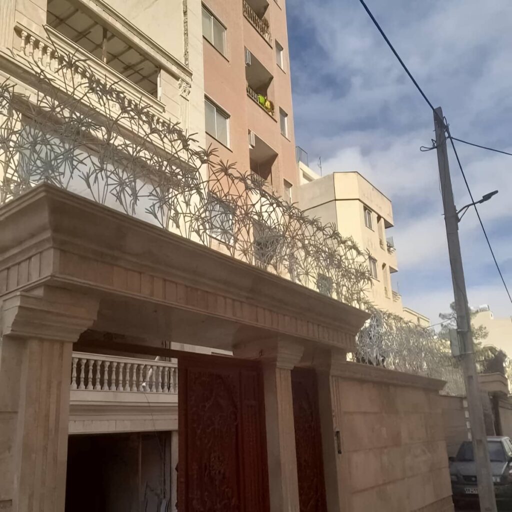 تعمیر حفاظ میلگرد آجدار و تعویض شاخه خم‌شده