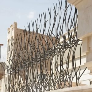 11 طرح حفاظ دیوار با میلگرد آجدار