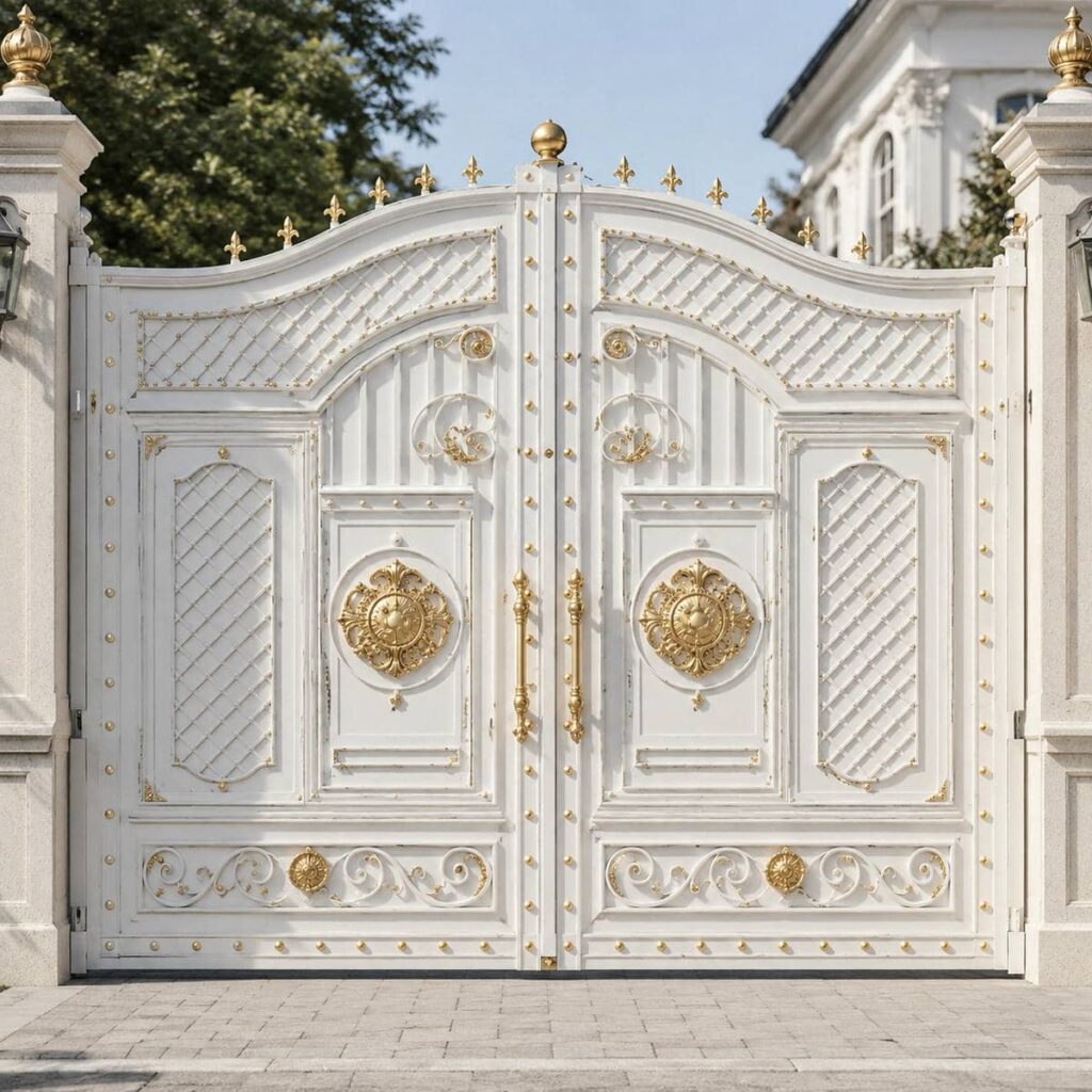 قیمت درب سفید طلایی بر اساس ابعاد و کاربرد
