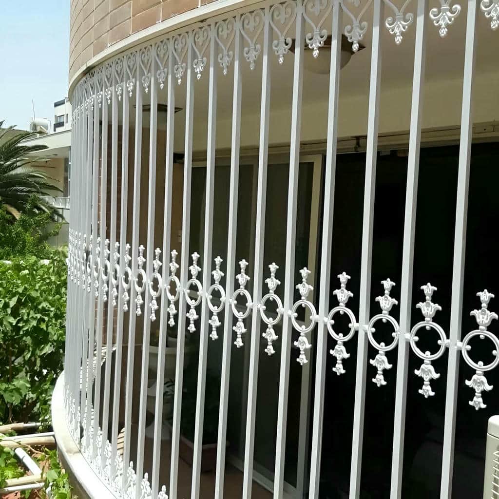 فروش حفاظ پنجره مدرن با الگوی شش ضلعی