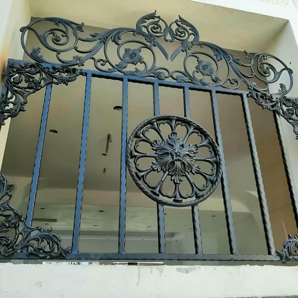 فروش حفاظ پنجره ضد سرقت با رنگ کوره‌ای