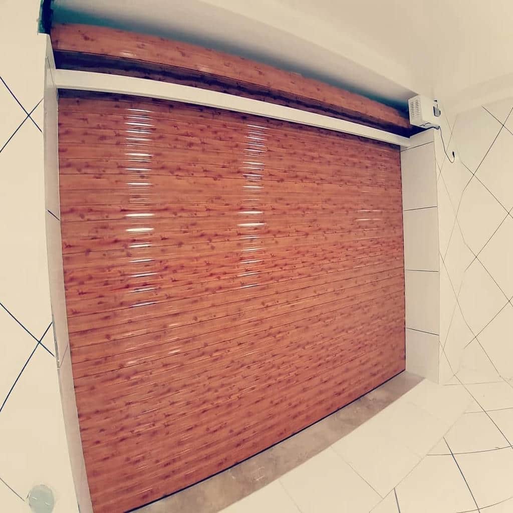 ساخت کرکره پارکینگ فوم دار برای حرکت آرام