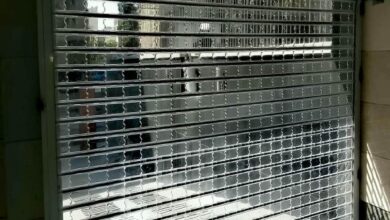 11 طرح درب کرکره ای مغازه صنعتی