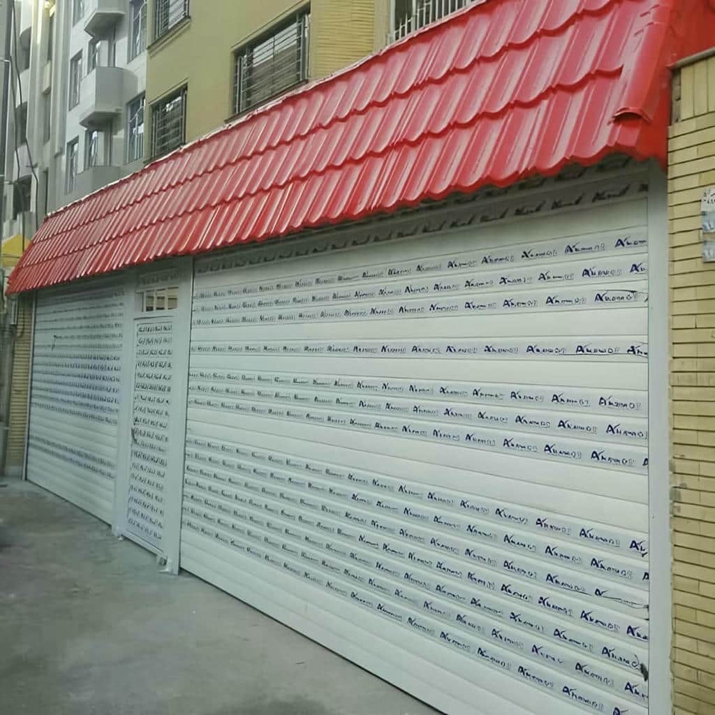 خدمات نصب کرکره برقی ضد سرقت برای واحد تجاری