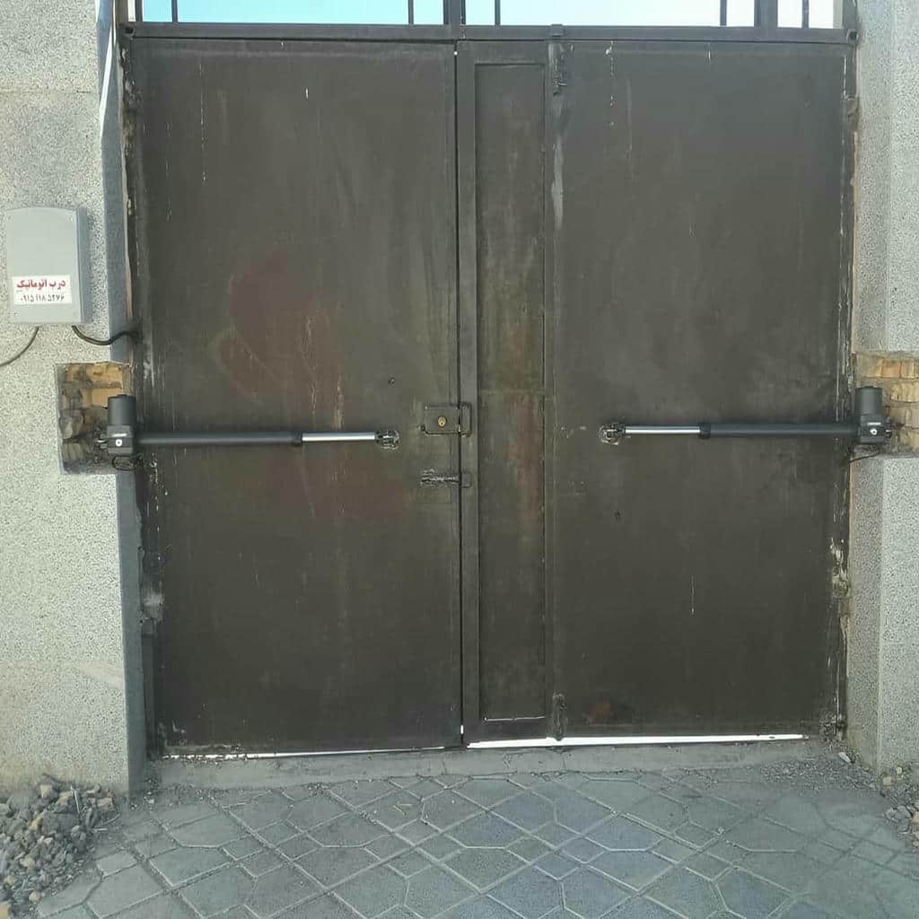 خرید جک درب دو لنگه لولایی بر اساس وزن لنگه