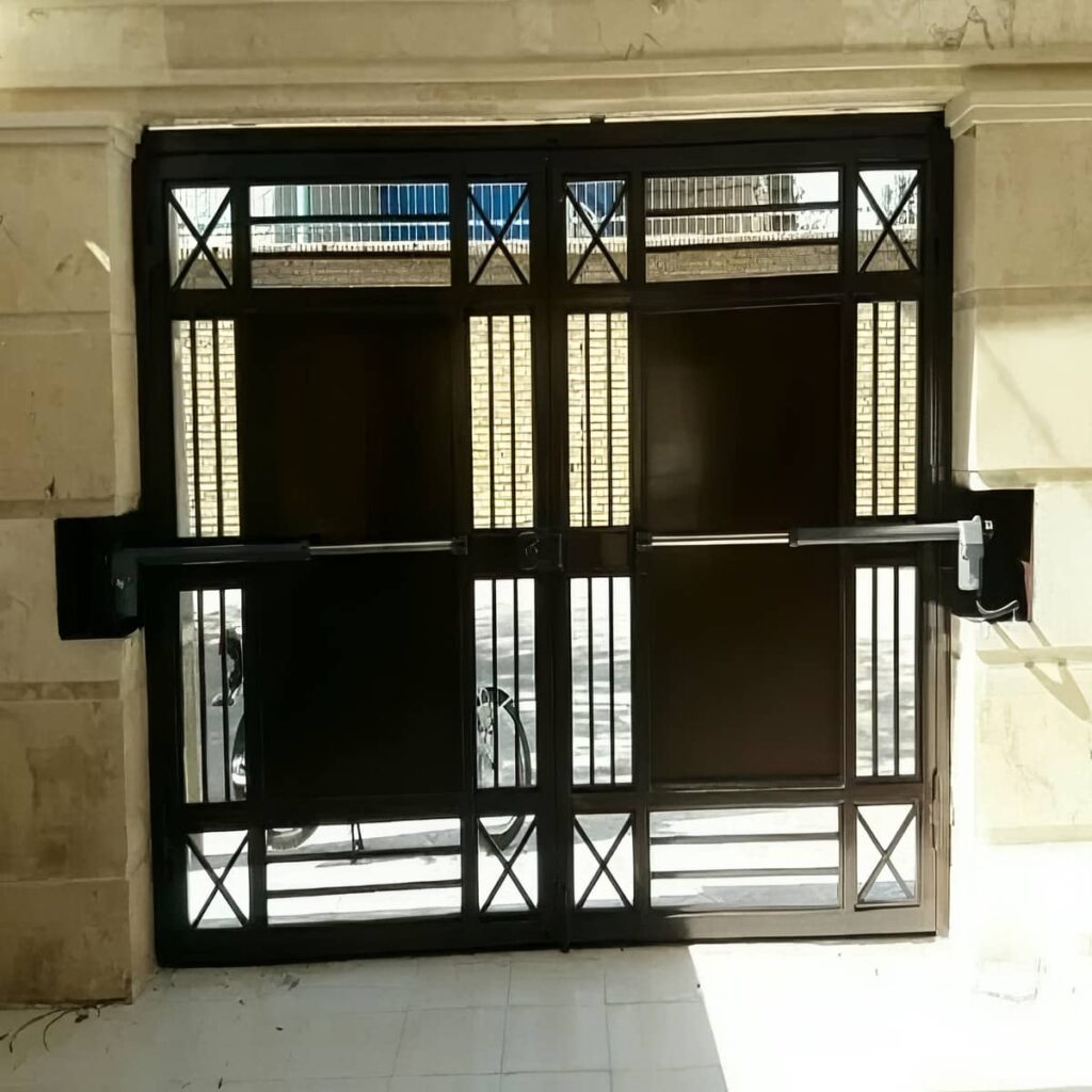 تعمیر جک درب پارکینگ سنگین و تنظیم کورس