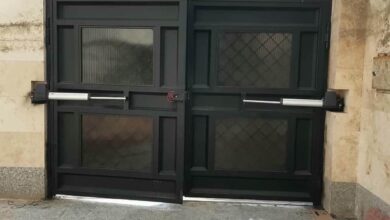 13 طرح درب پارکینگ جک دار بازویی