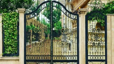 13 مدل درب باغ ویلایی قوسی