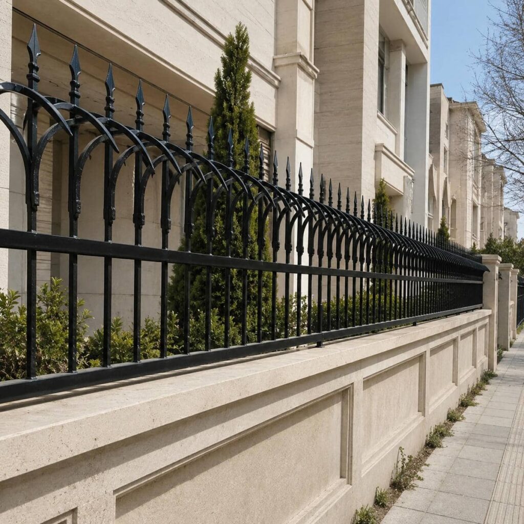خدمات نصب حفاظ کم‌عرض کنار پارکینگ