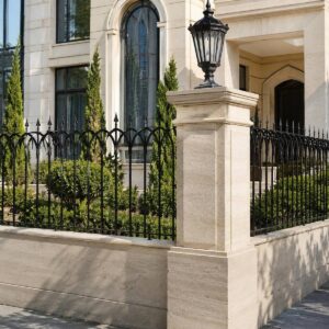 6 طرح حفاظ دیوار کوتاه حیاط