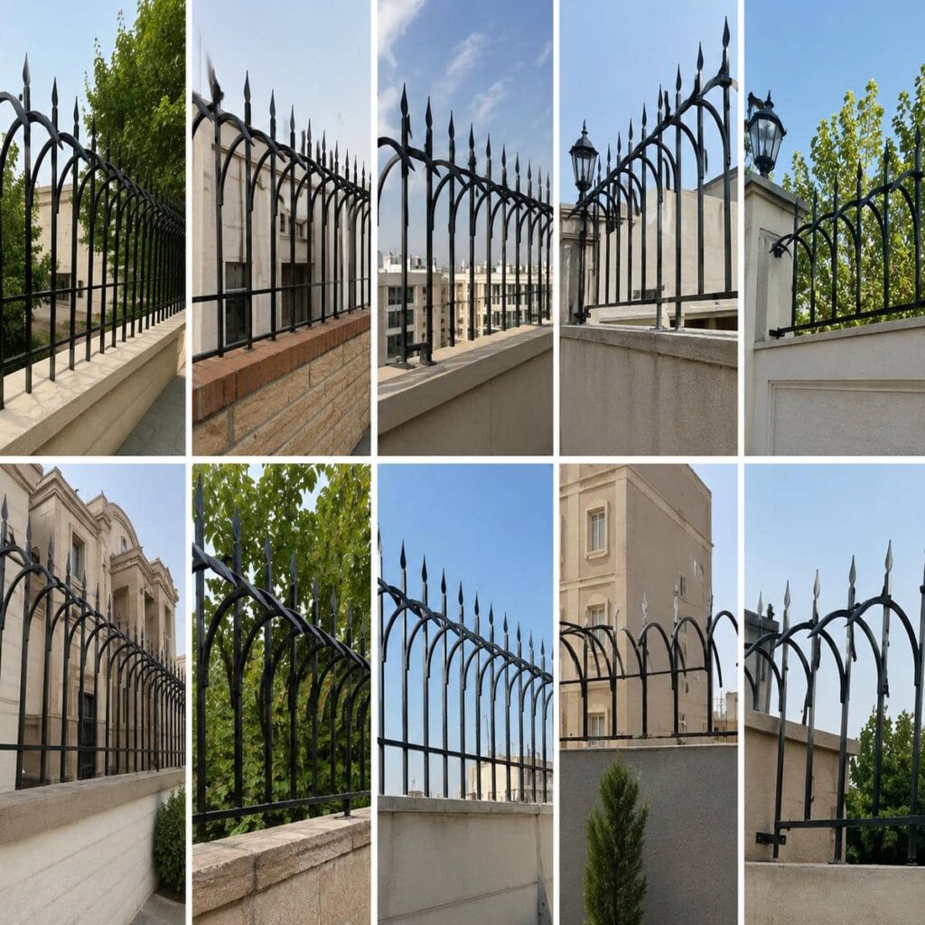 خدمات نصب حفاظ دوردیف روی دیوار بلوکی