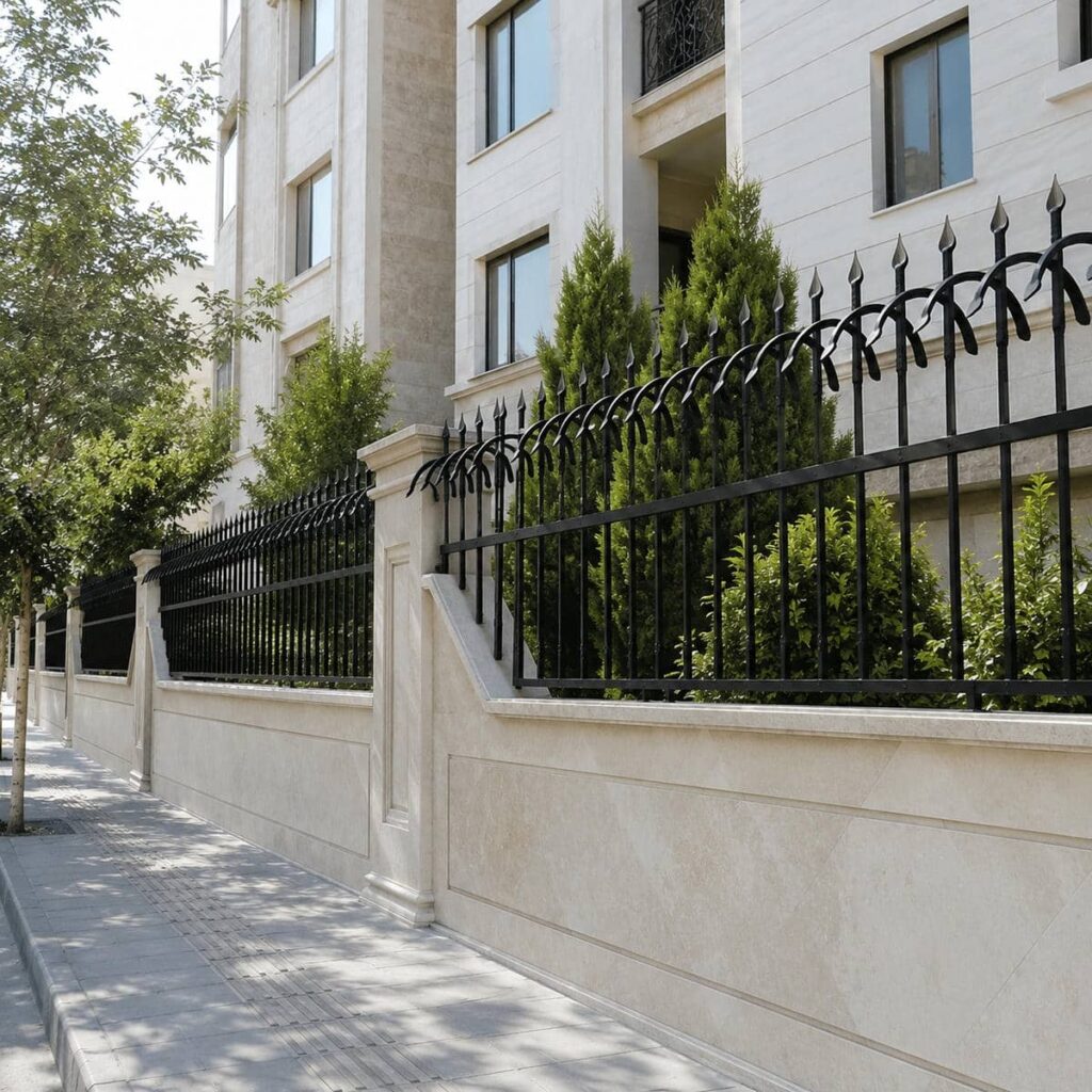 قیمت حفاظ دیوار ویلایی طرح نیزه بر اساس کاربرد