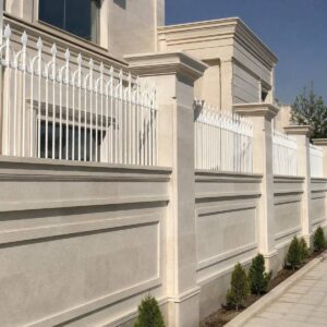 8 طرح حفاظ روی دیوار باغ محوطه
