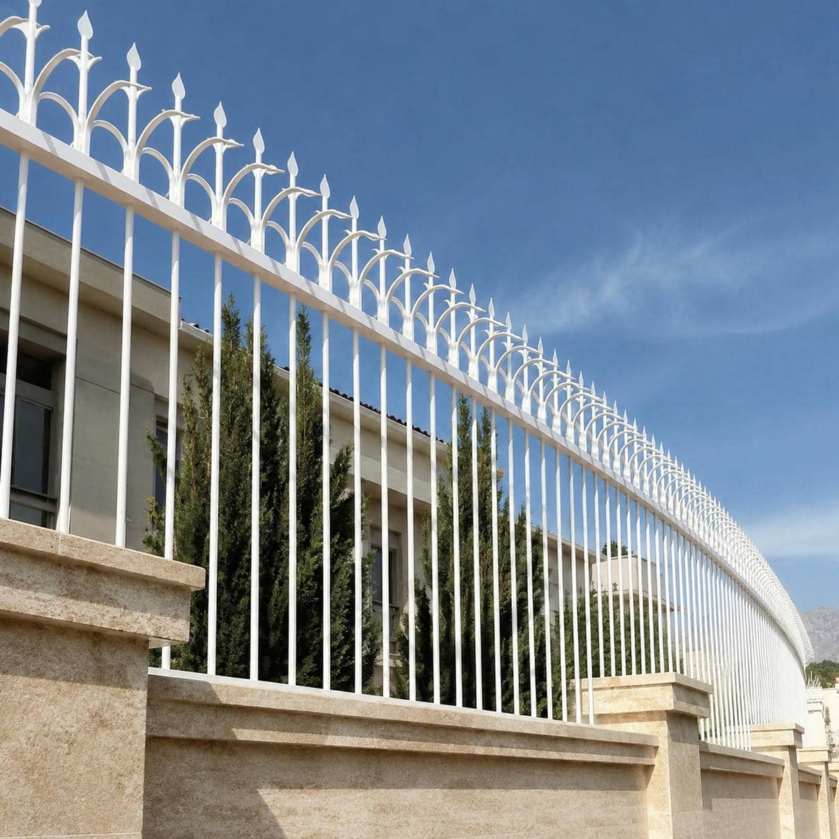 10 طرح حفاظ دیوار فلزی ردیفی