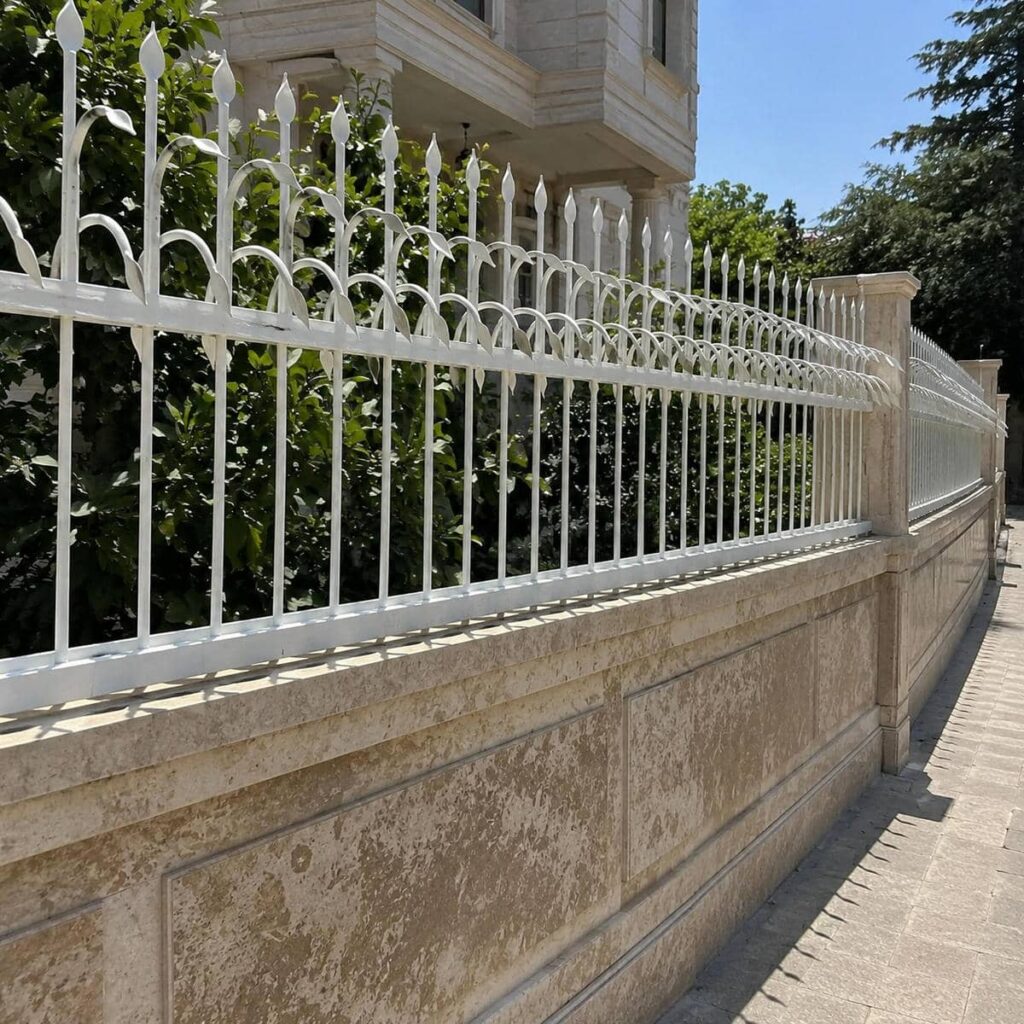 فروش حفاظ دیوار ویلایی با رنگ کوره‌ای