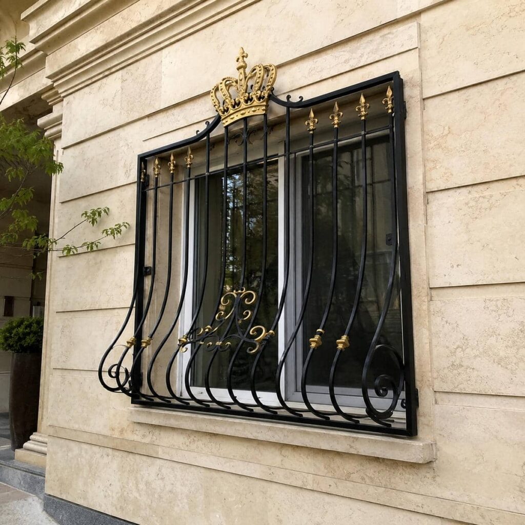 خرید حفاظ پنجره قوسی متناسب با محل استفاده