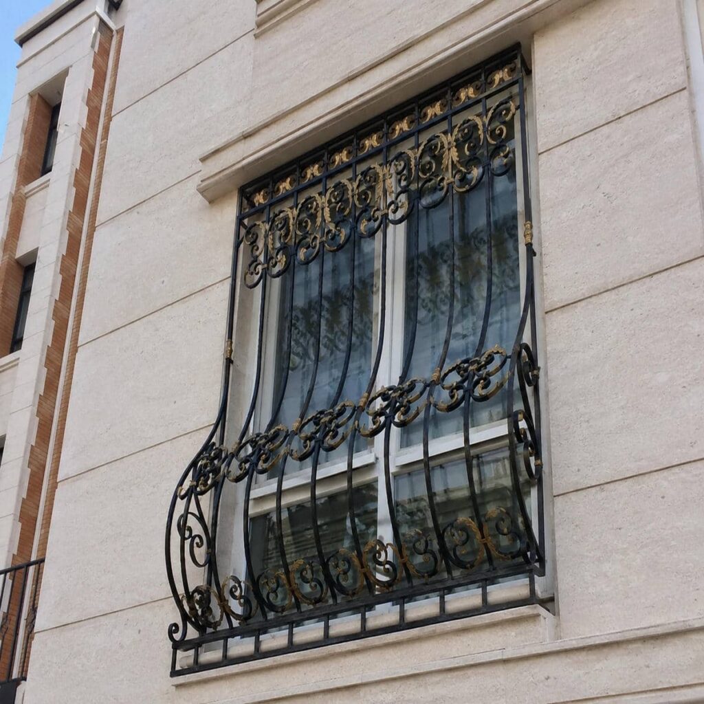 سفارش حفاظ پنجره جای گلدان دار برای پنجره عریض