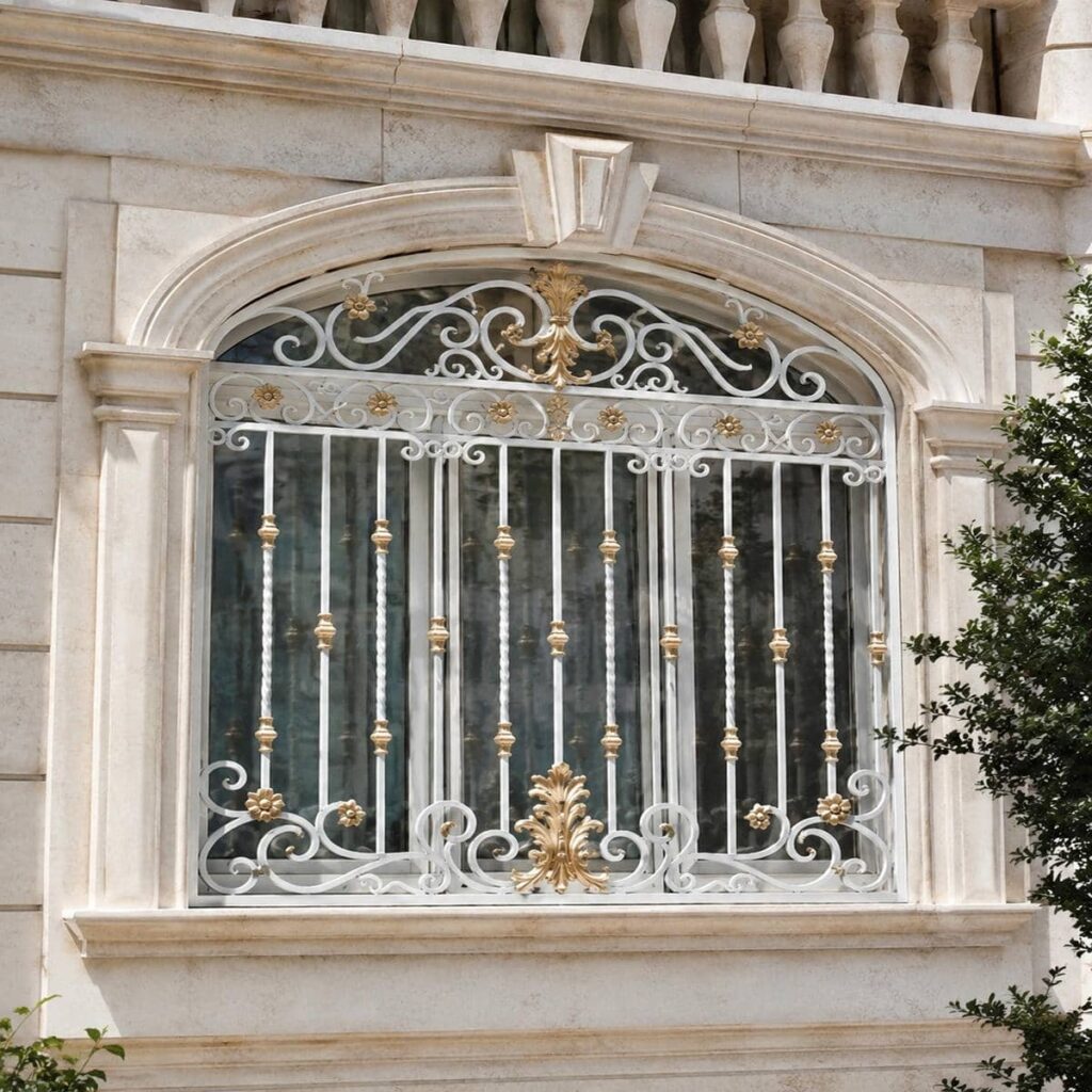 ساخت حفاظ پنجره بالکن با قاب دوبل