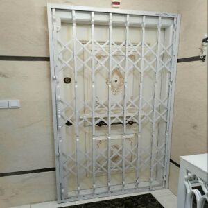 7 مدل حفاظ آکاردئونی آهنی سه لوزی