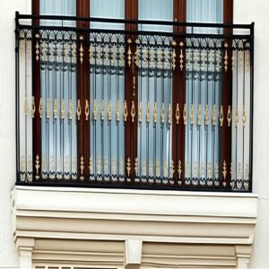 10 مدل حفاظ پنجره طرح دار لیزری