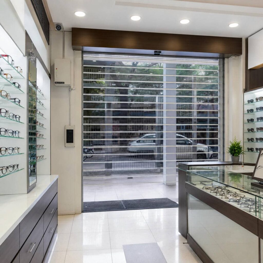 درب کرکره ای مناسب ورودی ساختمان