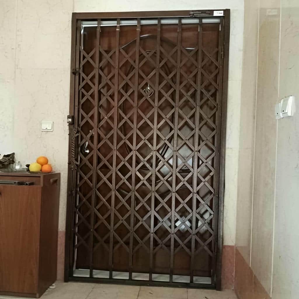 حفاظ متحرک با ساختار فلزی مقاوم